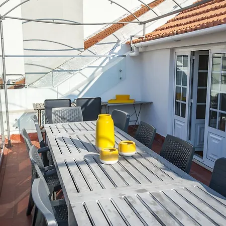 Angel's Duplex Terrace Five Bedrooms * Lizbona